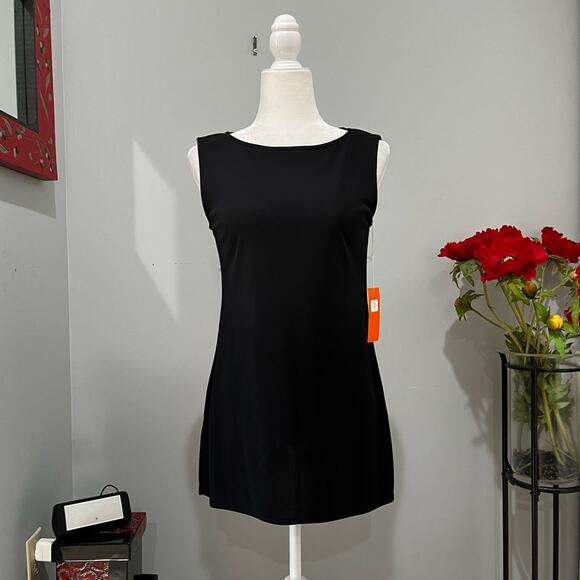 NEW Cynthia Steffe Longline Layering Jersey Sleeveless Travel Tunic Top S NWT - Picture 1 of 16